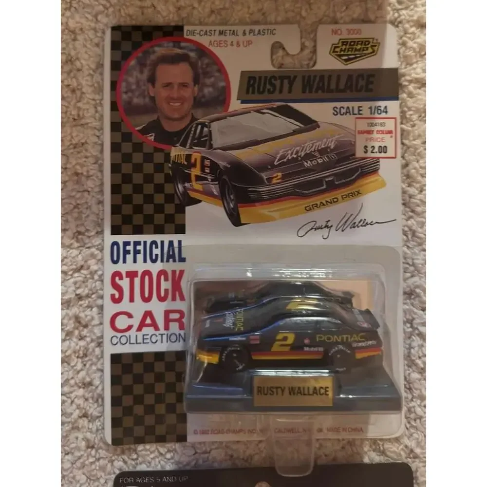 Vintage NASCAR Diecast Car Lot Racing Champions Road Champs Allison Wallace